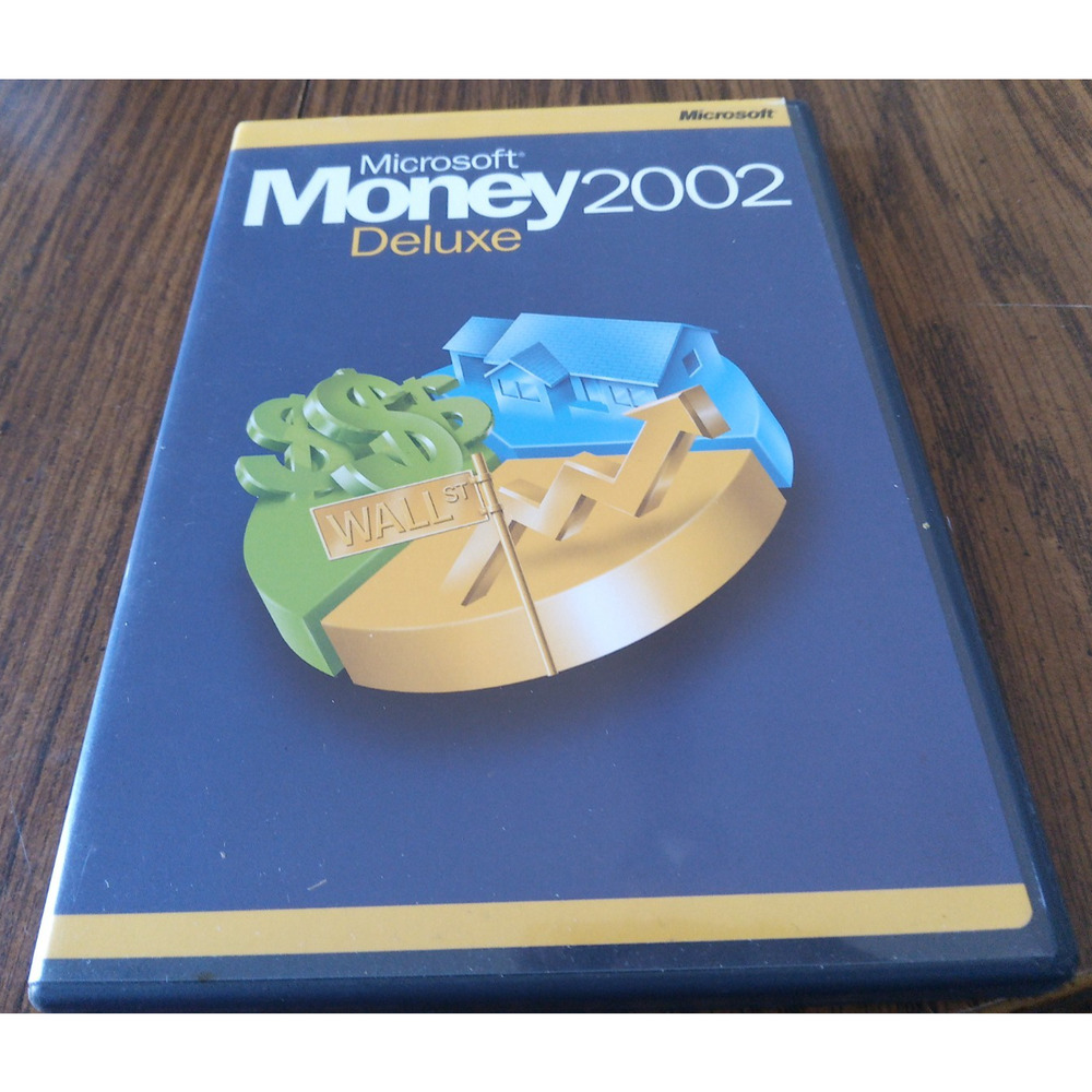 Microsoft Money 2002 Deluxe For Windows PC's